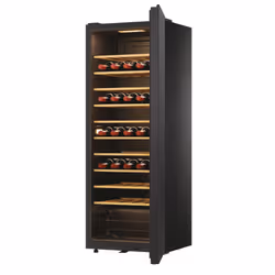 Haier Wine Bank 50 Serie 3 HWS58GGH1 Pose libre Noir 58 bouteille(s) - Vue supplémentaire 9