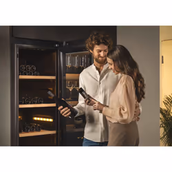 Haier Wine Bank 60 Serie 5 HWS247GEH1 Refroidisseur de vin compresseur Pose libre Noir 247 bouteille(s) - Vue supplémentaire 16