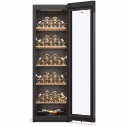 Haier Wine Bank 60 Serie 5 HWS247GEH1 Refroidisseur de vin compresseur Pose libre Noir 247 bouteille(s)