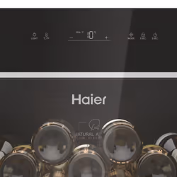 Haier Wine Bank 60 Serie 5 HWS247GEH1 Refroidisseur de vin compresseur Pose libre Noir 247 bouteille(s) - Vue supplémentaire 7
