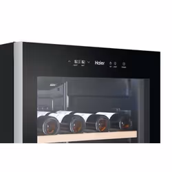 Haier Wine cellar HWS188GAE refroidisseur à vin Pose libre Noir 188 bouteille(s) - Vue supplémentaire 8