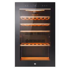 Haier Wine Bank 50 Serie 5 HWS49GA Refroidisseur de vin compresseur Pose libre Noir 49 bouteille(s)