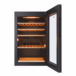 Haier Wine Bank 50 Serie 5 HWS49GA Refroidisseur de vin compresseur Pose libre Noir 49 bouteille(s) - Vue supplémentaire 5