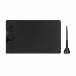 HUION HS610, Avec fil, 5080 lpi, 254 x 158,8 mm, USB, 1 cm, Noir