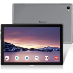 Tablette Tactile - Blackview Tab 8E - 101 Pouces HD - 32Go - Stockage 128Go - Android 10.0 - Octa core 6580 mAh WiFi GPS - Gris