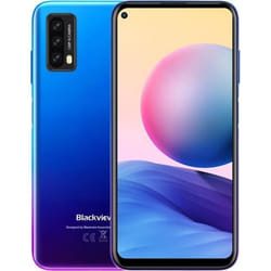 Smartphone Blackview A90 - Android 11 - 4 Go RAM + 64 Go ROM - 639 pouces - 12MP (Bleu)