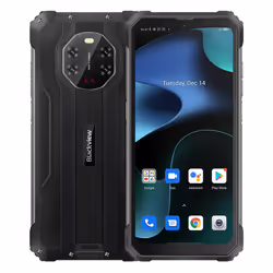 Blackview BV8800, 16,7 cm (6.58"), 8 Go, 128 Go, 50 MP, Android 11, Noir
