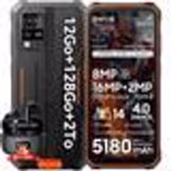 Blackview A55 Pro Smartphone 64Go 6.53 Pouces 5MP + 13MP 4780mAh Android 11 Double SIM GPS Téléphone Portable - Blanc
