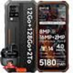 Blackview A55 Pro Smartphone 64Go 6.53 Pouces 5MP + 13MP 4780mAh Android 11 Double SIM GPS Téléphone Portable - Blanc