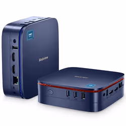 Mini PC - RAM 16Go Stockage 512Go SSDBlackview MP60 Mini Ordinateur de BureauWindows 11 ProWiFi 2.4G+5GIntel Celeron N5095 Bl ...