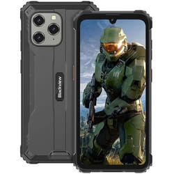 Blackview BV5300 Téléphone Portable Incassable Étanché 4G 6.1 7Go+32Go 5MP+13MP 5180mAh NFC Face ID Dual SIM - Gris