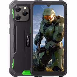 Blackview BV5300 Téléphone Portable Incassable Étanché 4G 6.1 7Go+32Go 5MP+13MP 5180mAh NFC Face ID Dual SIM - Vert