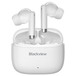 Blackview Airbuds 4 Écouteurs intra-auriculaires sans Fil Bluetooth 5.3 Son Stéréo IPX7 400mAh pour Android iOS - Blanc