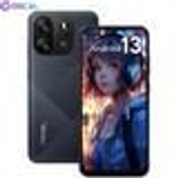 Téléphone Portable pas cher Oscal FLAT 1C 6517 pouces 4Go+32Go-SD 1To 8MP+5MP 4700mAh Android 13 Dual SIM - Noir