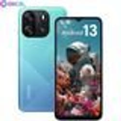 Téléphone Portable pas cher Oscal FLAT 1C 6517 pouces 4Go+32Go-SD 1To 8MP+5MP 4700mAh Android 13 Dual SIM - Bleu