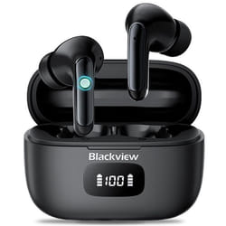 Casque Blackview Airbuds 8 Ecouteurs Bluetooth  san fil Autonomie 30hIPX7 étancheContrôle tactile - Noir