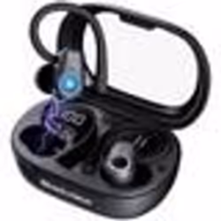 Casque sans Fil Blackview AirBuds 8Ecouteurs ANC Et ENC Hybrid Noise CancellationÉcran LED IP7 étanche - Noir