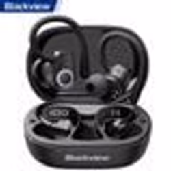 Ecouteurs Bluetooth Blackview Airbuds 60 Bluetooth 5.3 Sans fil Sport avec ENC mic et Boîtier de chargeIPX4 étanche - Noir