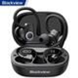 Ecouteurs Bluetooth Blackview Airbuds 60 Bluetooth 5.3 Sans fil Sport avec ENC mic et Boîtier de chargeIPX4 étanche - Noir