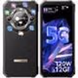Blackview BL9000 Téléphone Portable Incassable Débloque 5G 24Go+512Go 6.78+écran secondaire 1.32 50MP Android 13 NFC - Noir