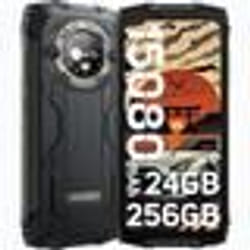 Smartphone Incassable Blackview BV9300 Pro 24Go+256Go 15080mAh(33W) Double écran 6.7 64MP+32MP Android 13 NFC 100LM - Noir