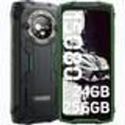 Smartphone Incassable Blackview BV9300 Pro 24Go+256Go 15080mAh(33W) Double écran 6.7 64MP+32MP Android 13 NFC 100LM - Vert