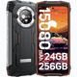 Smartphone Incassable Blackview BV9300 Pro 24Go+256Go 15080mAh Double écran 6.7 64MP+32MP Android 13 NFC 100LM - Orange