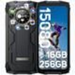 Smartphone Incassable Blackview BV9300 Pro 16Go+256Go 15080mAh(33W) Double écran 6.7 64MP+32MP Android 13 NFC 100LM - Noir