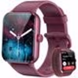 Blackview R50 Montre Connectée avec Appel Bluetooth SmartWatch de Fitness Tracker dActivit Contrôle de musique - Bordeaux