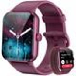 Blackview R50 Montre Connectée avec Appel Bluetooth SmartWatch de Fitness Tracker dActivit Contrôle de musique - Bordeaux