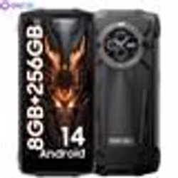 OSCAL PILOT 2 Téléphone Portable Incassable 6.5 Double Écran 120Hz 16Go+256Go 50MP+32MP 8800mAh NFCGPSFace ID - Noir