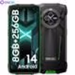 OSCAL PILOT 2 Téléphone Portable Incassable 6.5 Double Écran 120Hz (8+16)Go+256Go 50MP+32MP 8800mAh NFCGPSFace ID - Vert