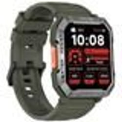 Blackview W60 Montre Connectée BluetoothSmartwatch Sport 100+ Modes SportifsLampe de poche LED boussole pour iOS Android - Vert