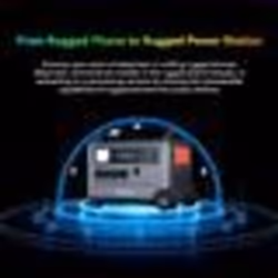 Station électrique portable OSCAL PowerMax 60003600 Wh LiFePO4 Batterie Générateur Solaire de Sortie 6000W 14 Ports de Sortie