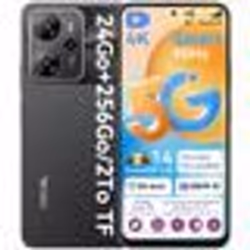 Téléphone Portable 5G Oscal Tiger 13 6.67 (8+16)Go RAM 256Go/SD 1To Caméra 50MP 5000mAh Android 14 NFC Dual SIM GPS - Noir