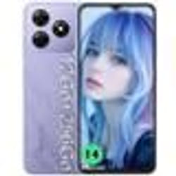 Blackview WAVE 8 Téléphone Portable 6.56 12Go+256Go/2 To 13MP+8MP 5000mAh Smartphone 4G Android 14 Dual SIM - Violet