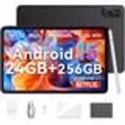 Blackview MEGA2 Tablette Tactile 11.97 Android 15 2.4G+5G Wifi RAM 24 Go ROM 256 Go/SD 2 To 9000mAh Tablette PC Dual Sim - Gr ...