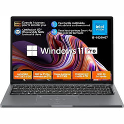 PC Portable - Blackview - Acebook 12 - 16 - Intel I5-1030NG7 - 16 Go RAM - 512 Go SSD - Windows 11 Pro
