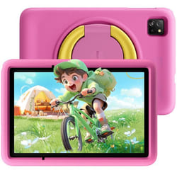 Tablette Tactile pour Enfants Blackview Tab 60 Pro Kids 10.1 RAM 12Go ROM 128Go-SD 2To Android 15 7700 mAh WiFi 6 - Rose