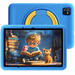 Tablette Tactile pour Enfants Blackview Tab 60 Pro Kids 10.1 RAM 12Go ROM 128Go-SD 2To Android 15 7700 mAh WiFi 6 - Bleu