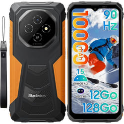 Blackview FORT 1 4 Go 128 Go Noir, Orange