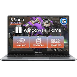 PC Portable Blackview Acebook 6 - 15.6 Intel Twin Lake N15016 Go RAM 256 Go SSDWindows 11 Home Ordinateur Portable(QWERT) - Gris