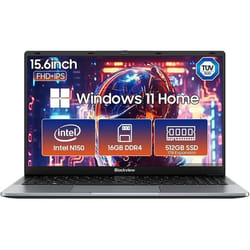 PC Portable Blackview Acebook 6 - 15.6 Intel Twin Lake N15016 Go RAM 512 Go SSDWindows 11 Home Ordinateur Portable - QWERT -
