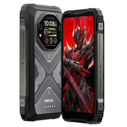 Oscal TANK 1 Téléphone Portable Incassable 20000mAh Smartphone Android 15 6.78 2.4K 36Go+256Go 64MP NFC Dual SIM GPS - Noir