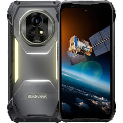 Blackview XPLORE 2 Satellite 5G Téléphone Portable Incassable 48Go+1To Android 15 6.73 NFC/AI/Dual SIM - Noir