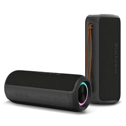 Enceinte Bluetooth Portable BLACKVIEW AuraBass3 Surround Stéréo 360°Sans Fil Enceinte 3600mAh Etanche IPX7 pour Randonnées - Noir