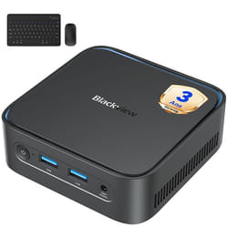 Blackview Mini Pc MP50 AMD Ryzen 5 3500U 16 Go DDR4 512 Go M.2 SSD Windows 11 Pro Mini Ordinateur Bureau - Noir