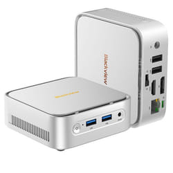 Blackview Mini Pc MP50 AMD Ryzen 5 3500U 16 Go DDR4 512 Go M.2 SSD Windows 11 Pro Mini Ordinateur Bureau - Argent
