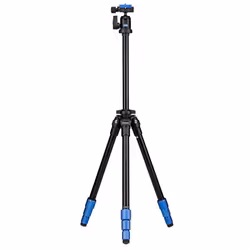 Benro TSL08AN00 trépied Caméras numériques 3 pieds Noir, Bleu - Vue supplémentaire 4