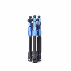 Benro FSL09AN00 trépied Caméras numériques 3 pieds Noir, Bleu